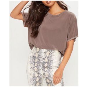 PrettyLittleThing | Slinky T-Shirt Large